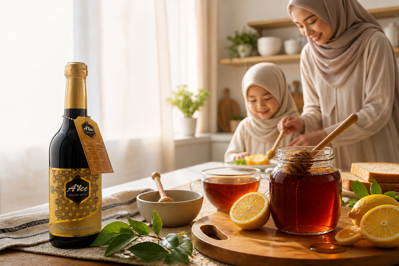 Madu alami untuk keluarga